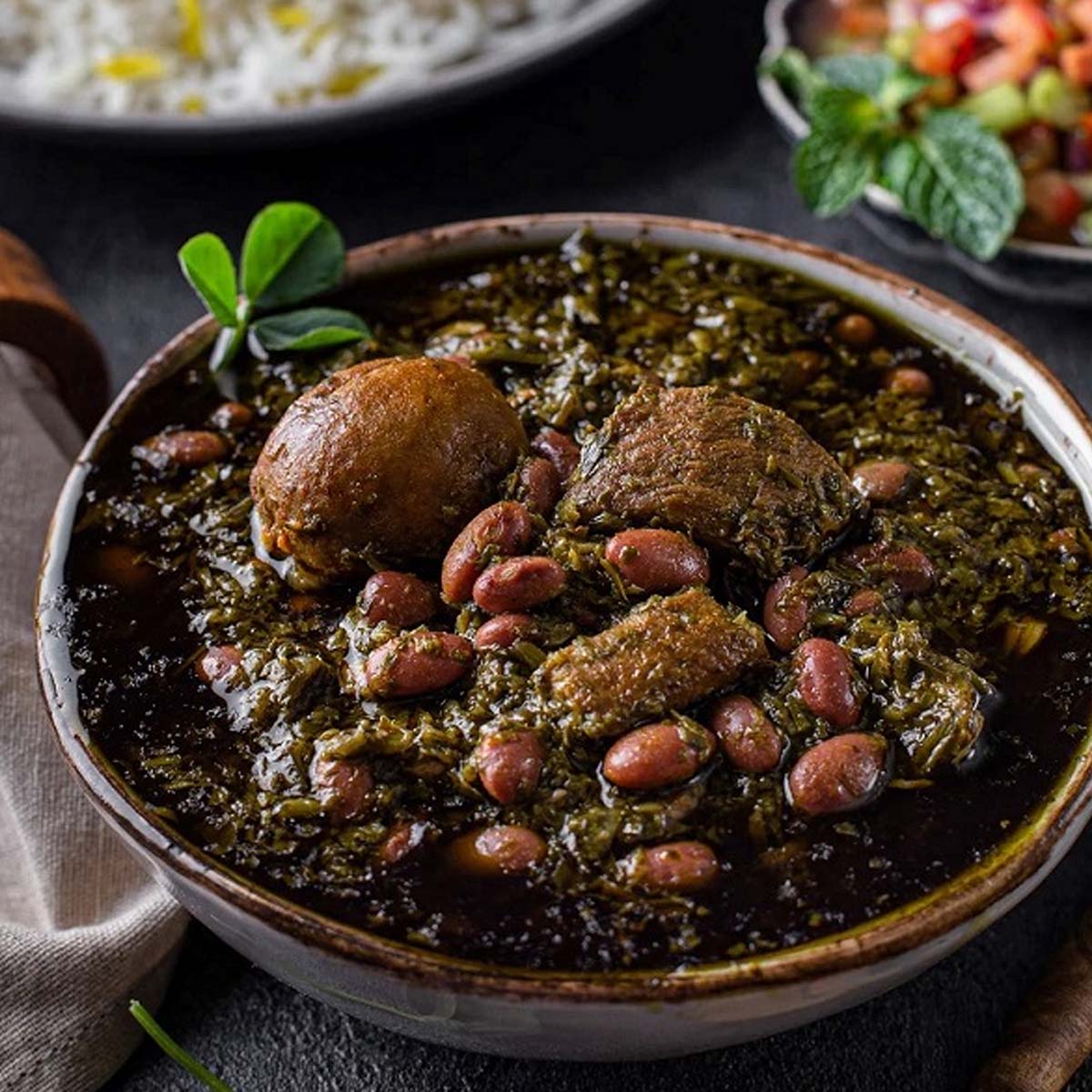 آموزش پخت قرمه سبزی